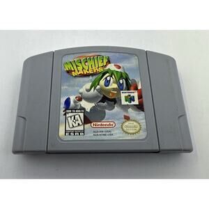 Mischief Makers N64 Nintendo 64 Tested M Fast shipping Retro Gaming Vintage